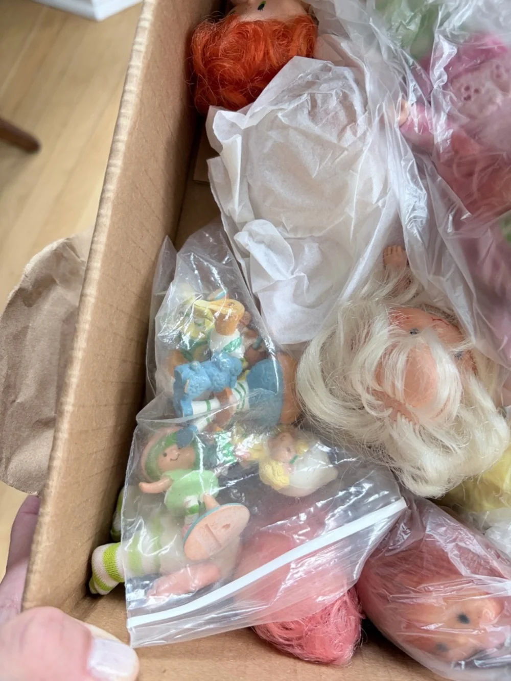 Lot of vintage Strawberry Shortcake dolls - Picture 2 of 2